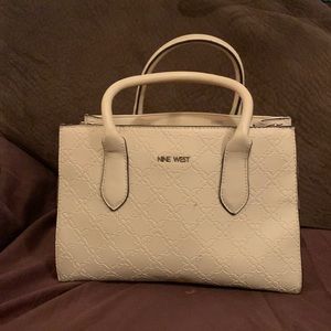 Nine west purse, cream color